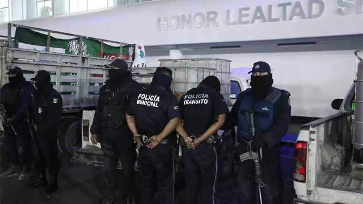 policias detenidos 2017